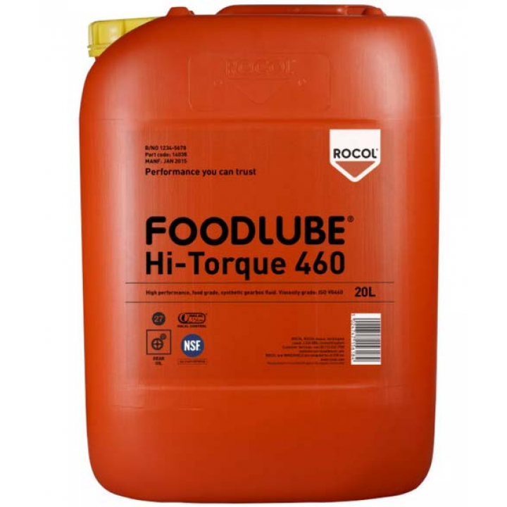  Rocol 15775 Foodlube Hi Torque 460食用宝齿轮箱油
