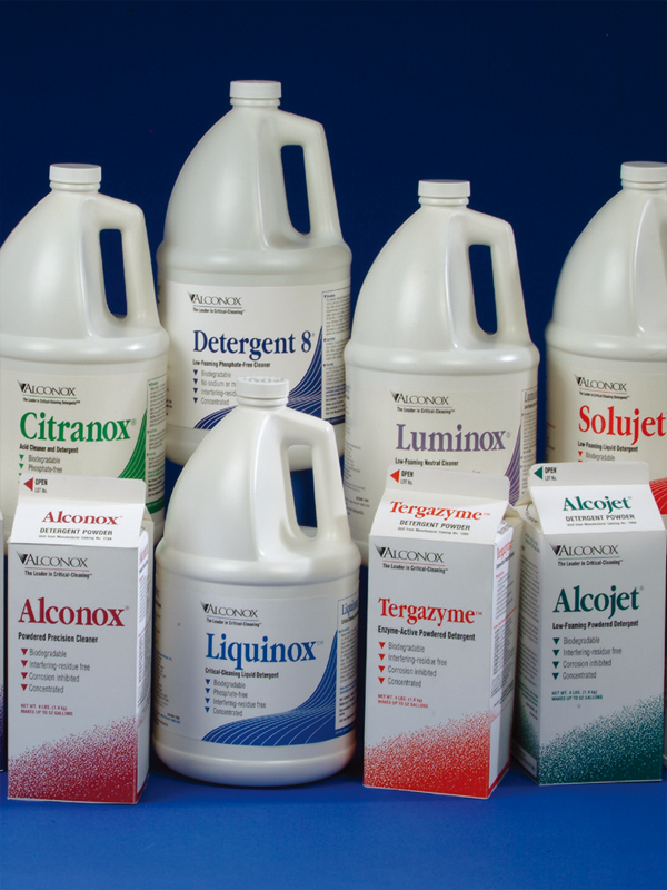 Alconox，Liquinox，Citranox