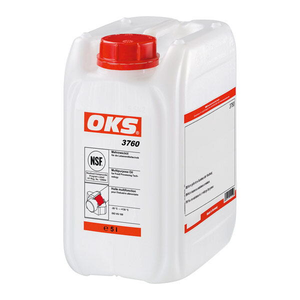 OKS 3760 – 用于食品技术设备的通用润滑油