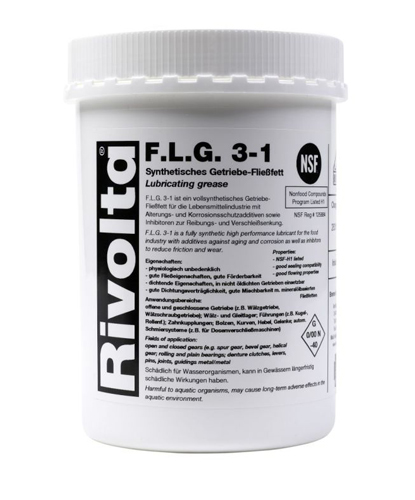 维德加Rivolta F.L.G. 3-1高效能食品级齿轮润滑脂