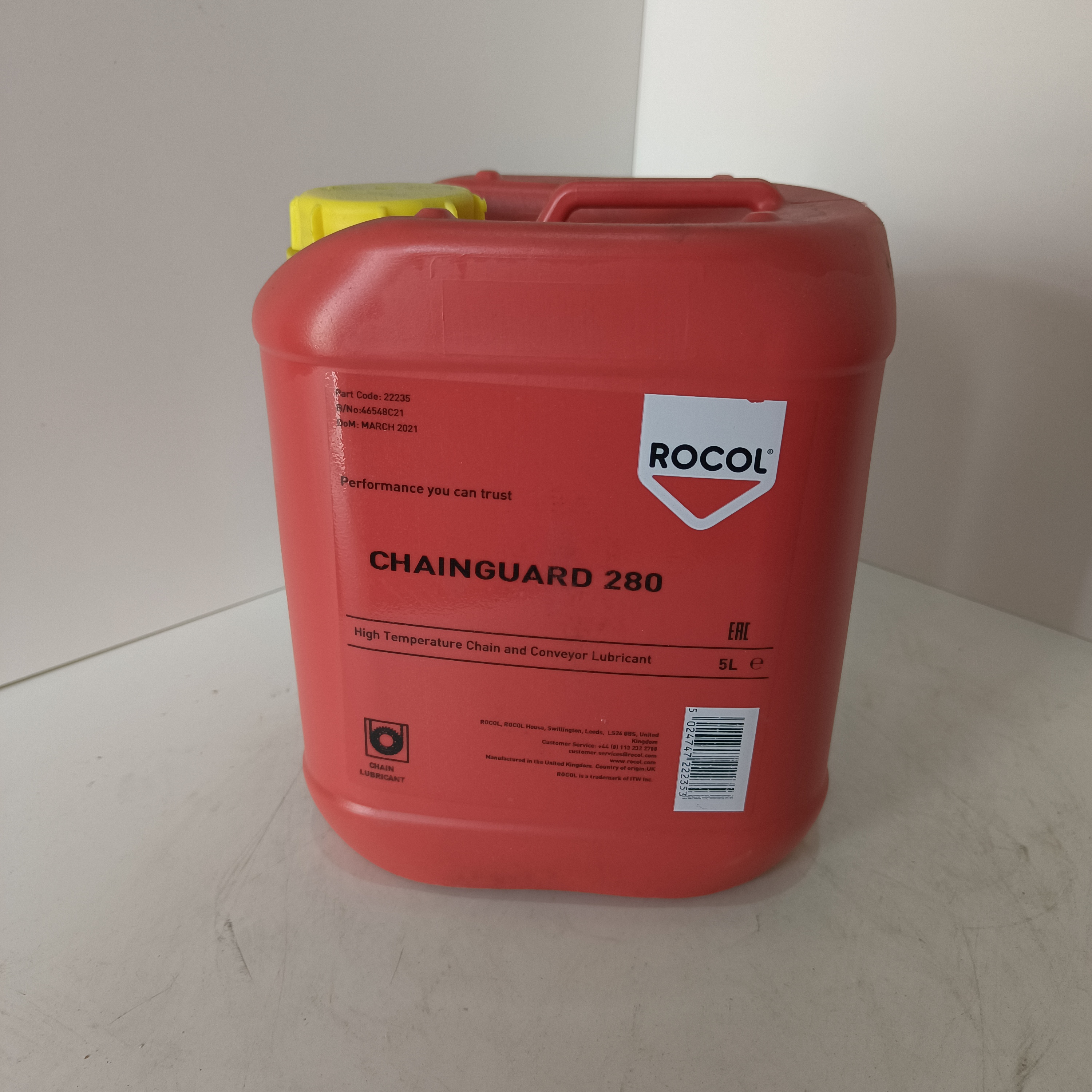 ROCOL CHAINGUARD 280高温链条油