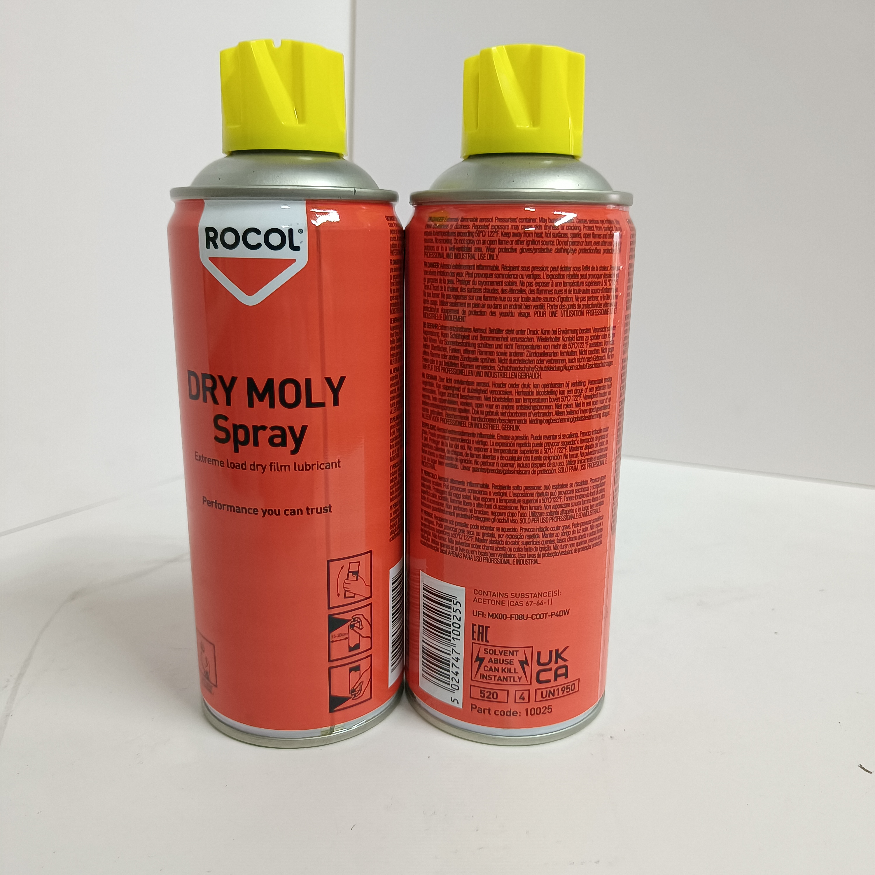 ROCOL DRY MOLY Spray干膜二硫化钼润滑剂