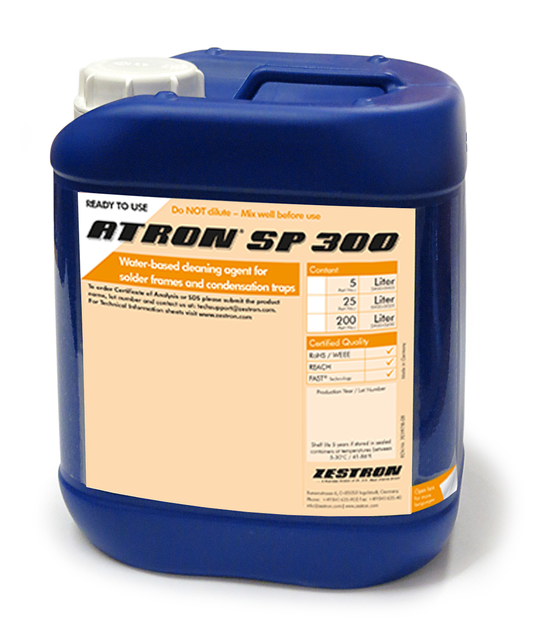  ATRON SP 300治具清洗剂